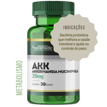 AKK - Akkermansia Muciniphila 25mg - 30 doses