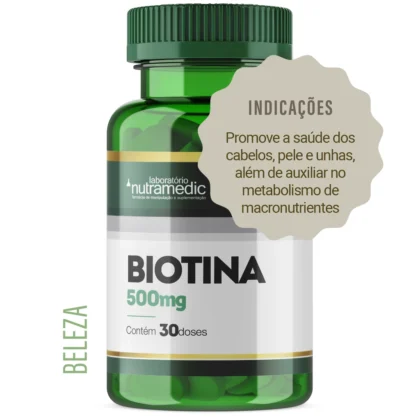 Biotina 5mg - 30 doses